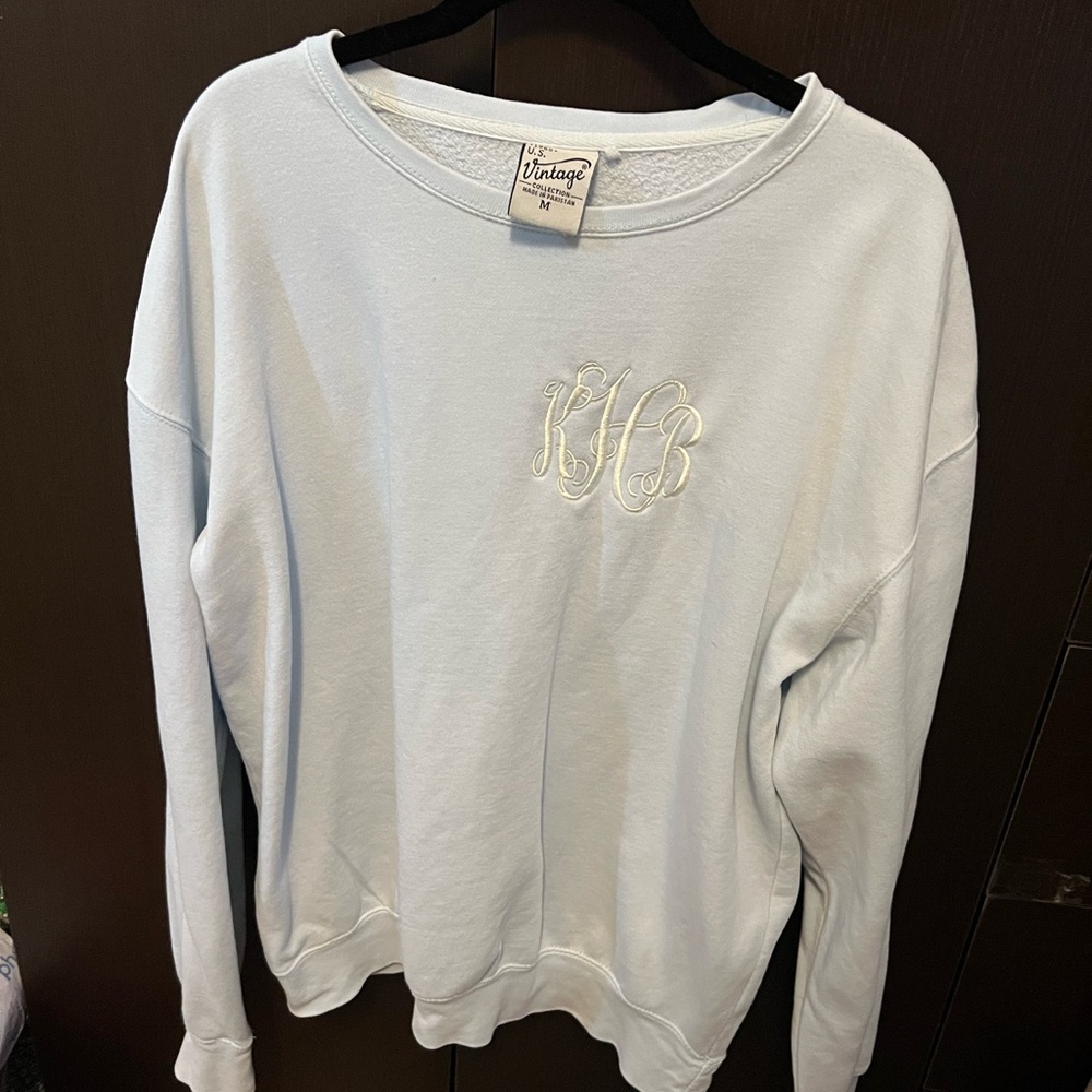 kHb monogram sweatshirt
